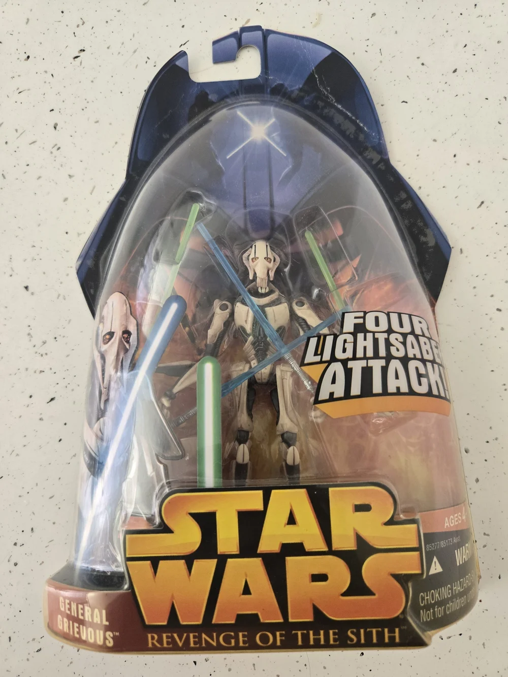Star Wars General Grievous Action Figure - Blue, Green, Beige